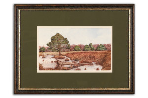 Skipwith Common - Framed Original Art (SOLD)
