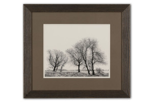 Towards Nine Acre Plantation - Framed Original Art