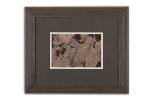 Purple Beech - Framed Original Art