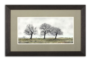 Earth & Sky - Framed Original Art