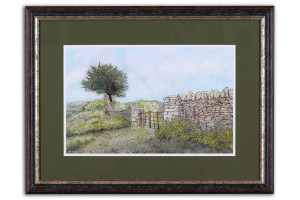 Lakeland Gate - Framed Original Art